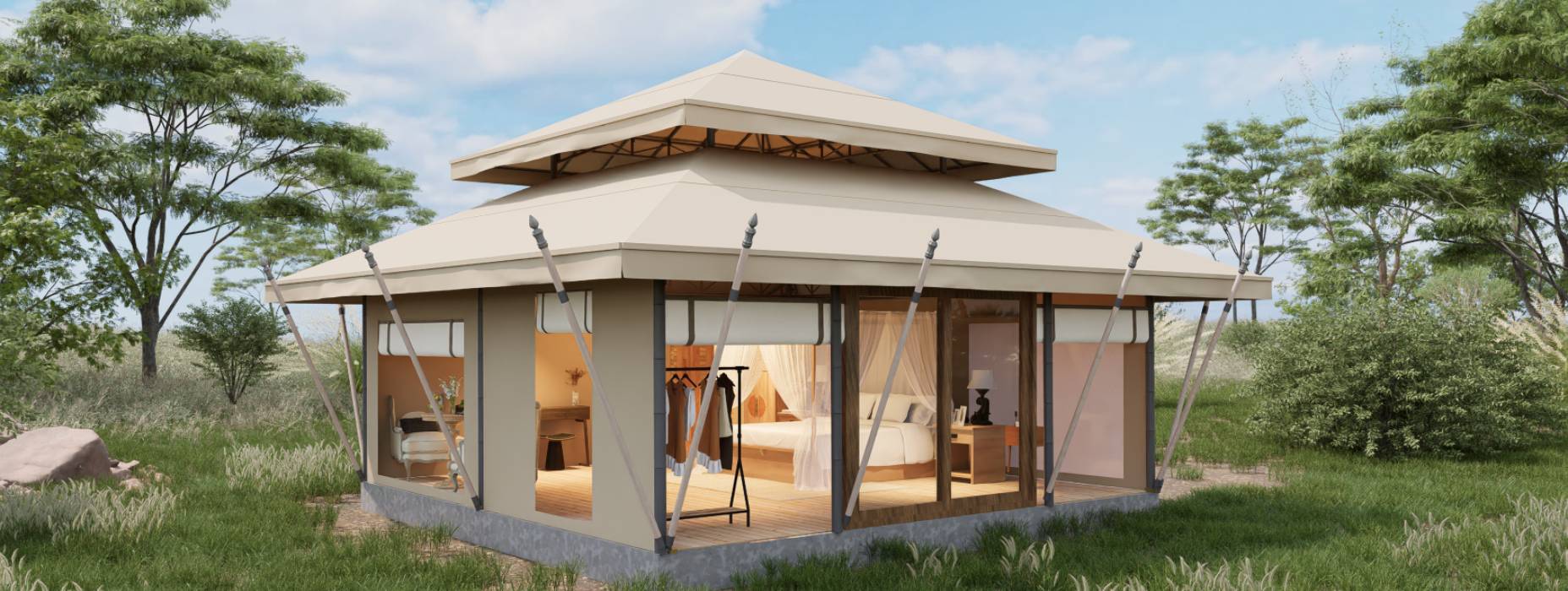 定海区户外野奢帐篷